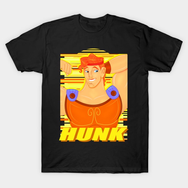HUNK T-Shirt by ryanvincentart